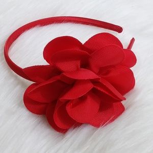 💥3/$12 Red Flower headband